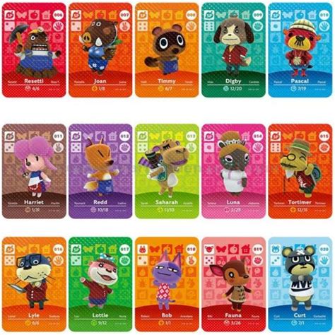 animal.crossing nfc tags|Animal Crossing amiibo cards pack.